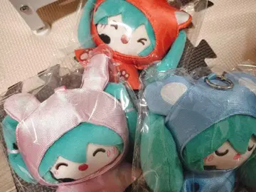토끼, 여우, 코알라 레인코트 ver. 하츠네 미쿠 봉제 인형