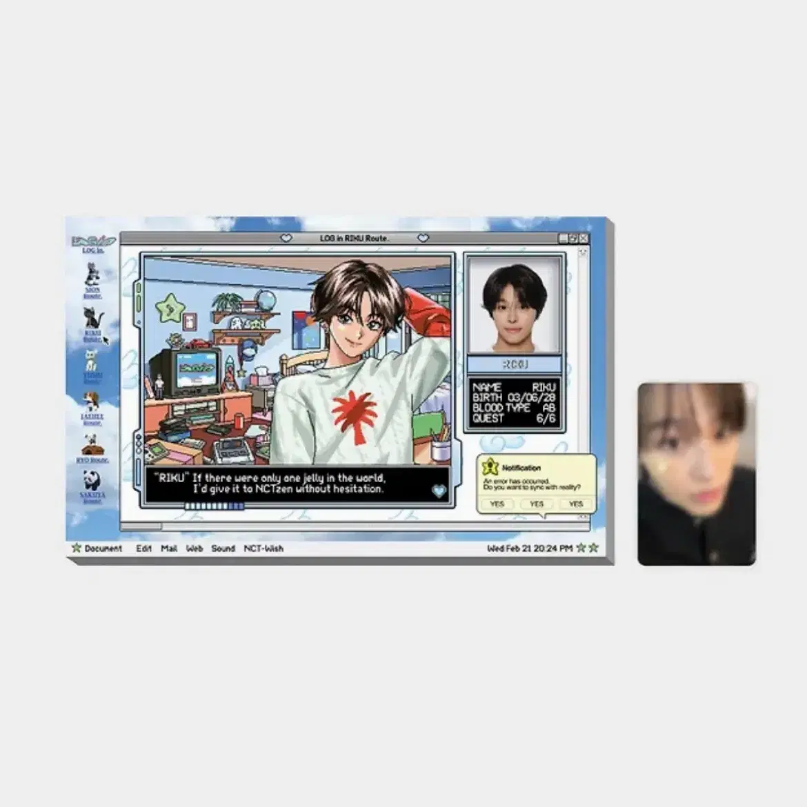 お歳暮･冬ギフト2025｜ギフト・贈り物はセブン NCT | 엔시티 Nct Wish Login md Riku (sealed) on Bunjang タレントカード