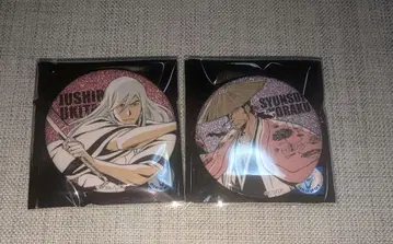 BLEACH WORLD 캔뱃지 우타케 토시로 교가쿠 하루미