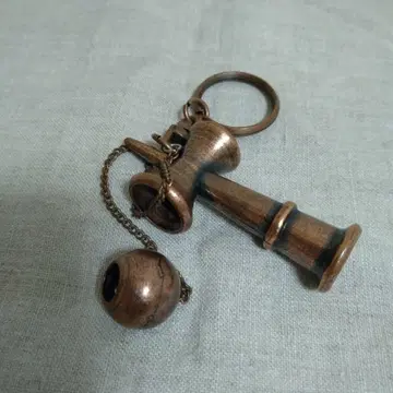 빈티지 키링 켄다마 브론즈색 벼룩시장