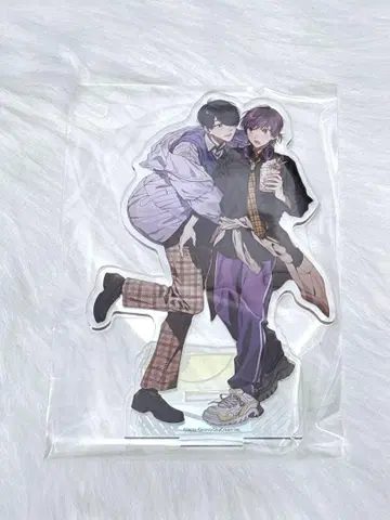 사랑하고 싶다면 내가 안 돼? 아크릴 스탠드 옐로우 컬러 고양이