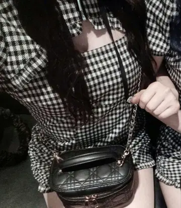 bubbles 깅엄 체크 원피스