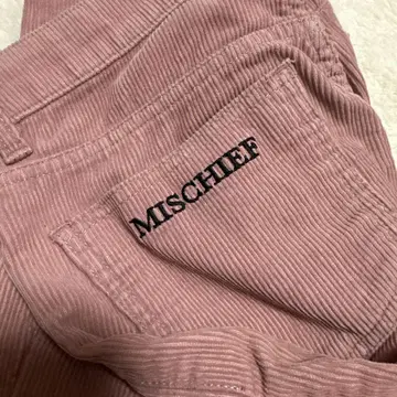 MSCHF 핑크 코듀로이 팬츠