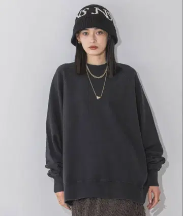 지나시스 서스티너블 빈티지 우라케 BIG 풀오버