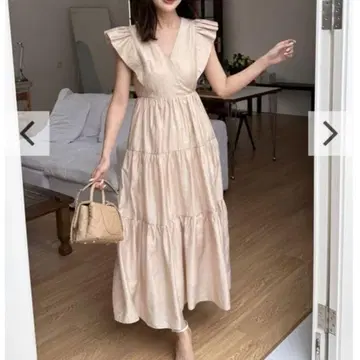 새상품 birthday bush 버터플라이 허리 리본 드레스 A 라인