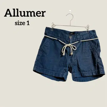Allumer 네이비 숏 팬츠