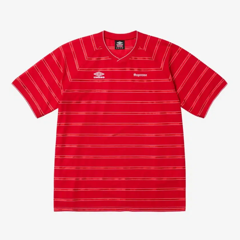 ウェア Supreme umbro stripe soccer jersey M Supreme®/ Umbro® Stripe Soccer Jersey Poly blend knit jersey