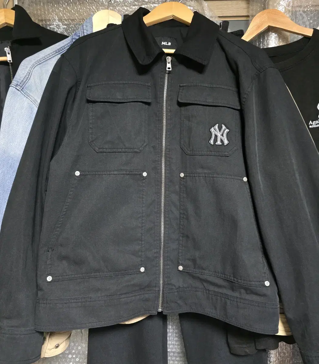 Mlb Basic Kara Work Jacket, Black, Size L