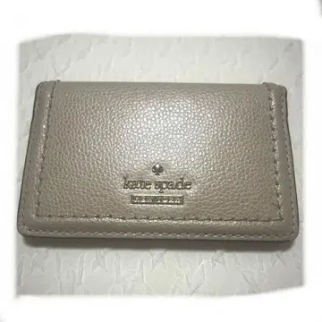 kate spade 카드 케이스 베이지