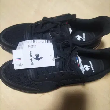 르 코크 블랙 SLIP-ON 신발