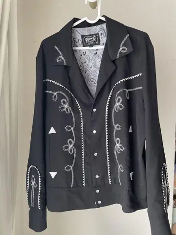 H BAR C RANCHWEAR 블랙 자켓 M
