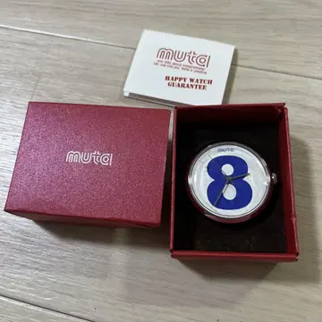 muuta MU-105 시계 실버/블루