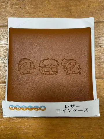 유루캠 가죽 코인 케이스 동전 지갑 소가죽 나데시코 치아키 아오이