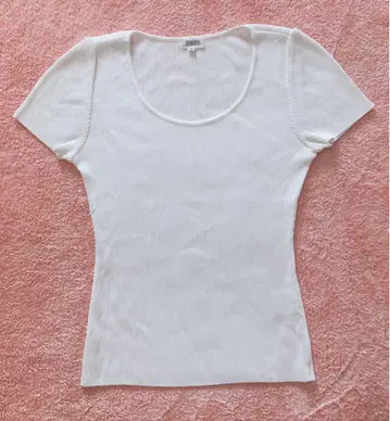 FOXEY BOUTIQUE 폭시 티셔츠 반팔 상의 화이트 40
