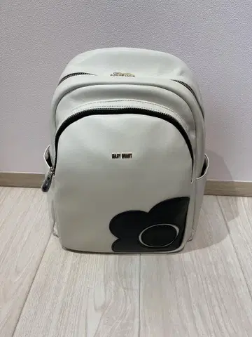 MAY MART 화이트 아이보리 백팩
