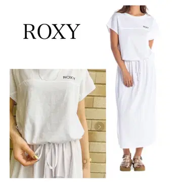 ROXY FESTIVAL 록시 원피스 허리 밴딩 항균 방취 UV 차단