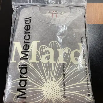 Mardi Mercreai 그레이 플라워 프린트 트레이닝복