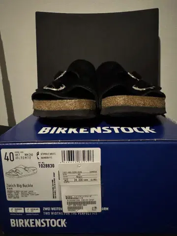 BIRKENSTOCK ZURICH BYSP 애로우즈 별주 사이즈 40