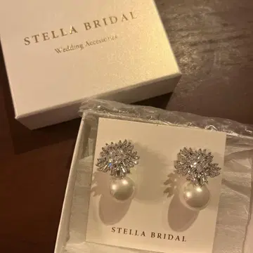 STELLA BRIDAL 큐빅 지르코니아 웨딩 스노우 플라워