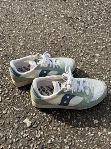 SAUCONY 스니커즈 Shadow 5000 화이트/그린/블루