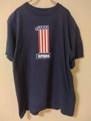 SPARK SKATEBOARD 90s~ USA제 양면 프린트 티셔츠