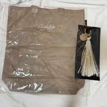 timelesz 마쓰시마 사토시 개인전 코전 토트백 참 세트