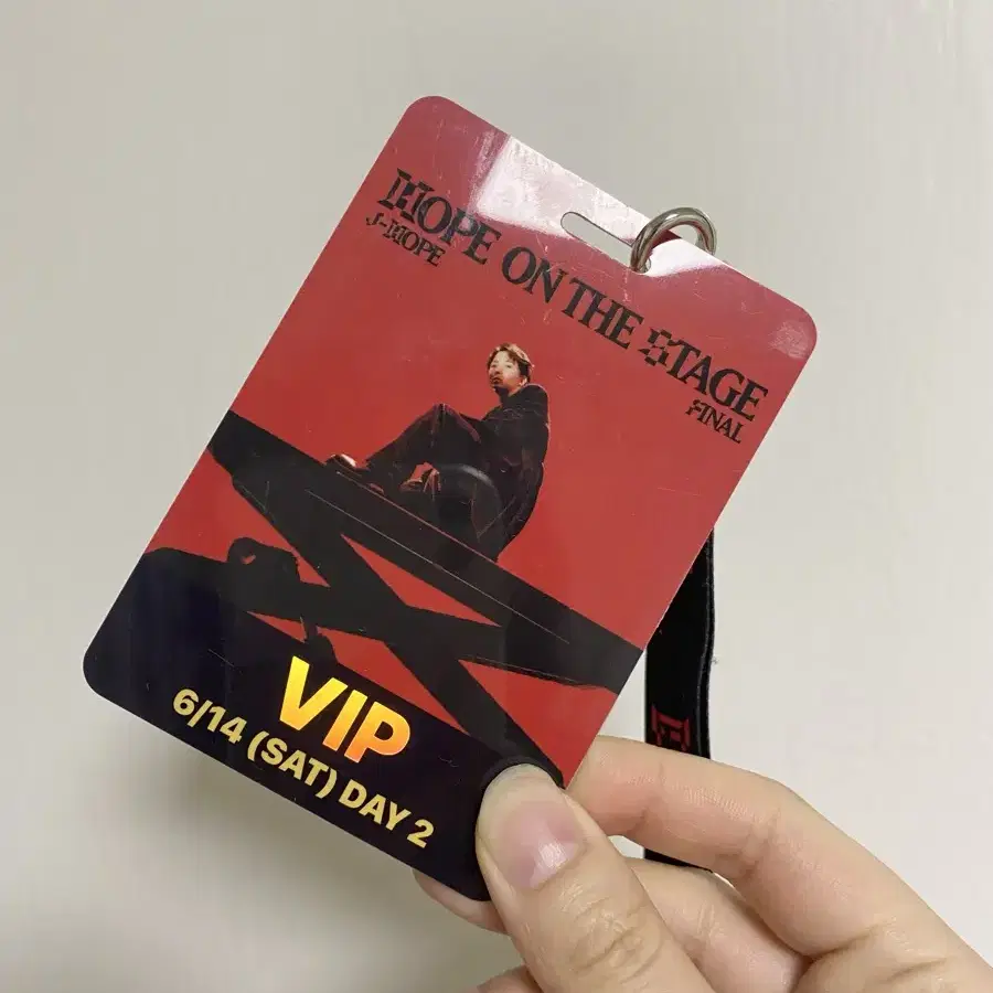 BTS Bts Jay Hopes Concert VIP Necklace Card #제이홉,#BTS