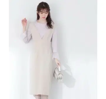 프로포션 바디 드레싱 펄 장식 잔스카 S 사이즈