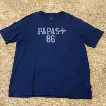 PAPAS+ 티셔츠 LL 네이비