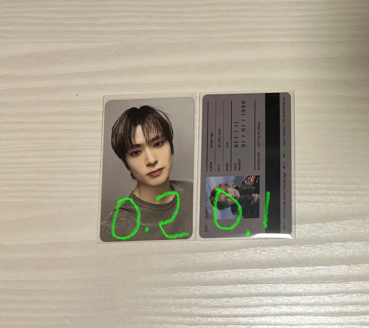 골든에이지재현쿤포카양도엔시티유엔시티일이칠드림마크해찬도영정우지성재민제노