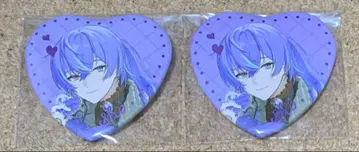니지산지 하트 캔뱃지 Melty Valentine 발렌타인 별