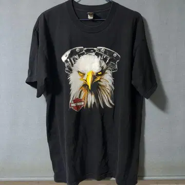 할리 데이비슨 이글 티셔츠 블랙 2XL