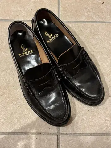 리걸 2177 로퍼 블랙 23.5cm REGAL 블랙