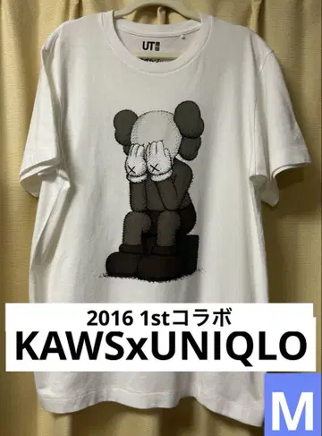 KAWSxUNIQLO UT 초기 2016 1st 콜라보 티셔츠 M 사이즈