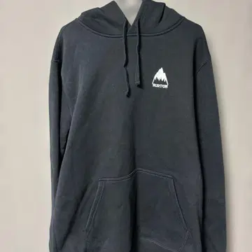 BURTON 블랙 후드티 M