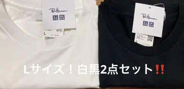 유니클로 Ron Herman 티셔츠 화이트 L 사이즈