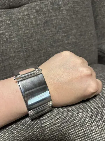 Swatch 뱅글 워치 아크릴 투명 모델 2003년 제작
