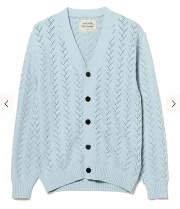 BEAMS 빔즈 FUTURE ARCHIVE / 니트 패턴 CARDIGAN