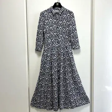 la coccinella 라코치넬라 셔츠 원피스 아라베스크 패턴 S