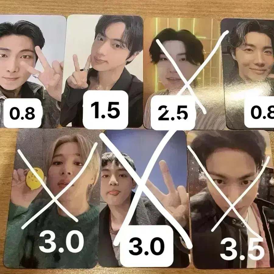 2025 Bts FESTA ARMY Zone Photocard Bandana Set on Bunjang