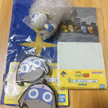 개구리 중사 케로로 제일복권 복권 도로로 제로로 피규어 메모 참