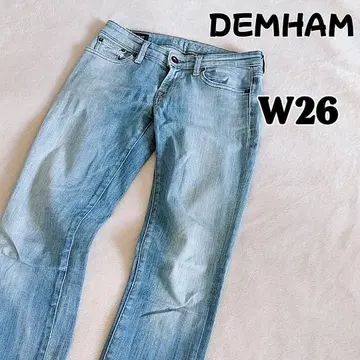 DENHAM 덴함 데님 스키니 팬츠 라이트 블루 26 여성용