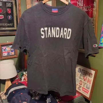 챔피온 STANDARD 티셔츠 블랙