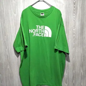THE NORTH FACE 그린 티셔츠