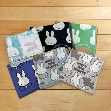 미피 손수건 6장 세트