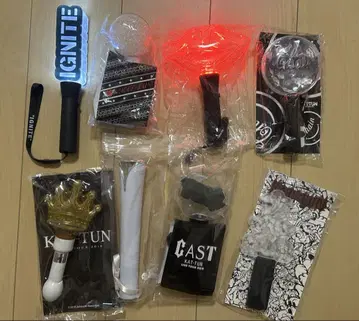 kat-tun 펜라이트 묶음 판매 8개 세트