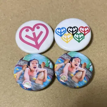 오카무라 야스유키 RSR 캔뱃지 4개 세트