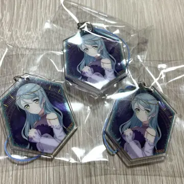 Roselia 회장에서만 판매되는 캡슐 토이 아크릴 스트랩 히카와 사요