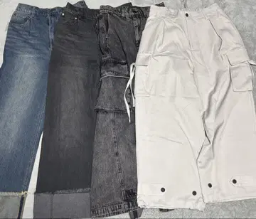 CLEL 데님 팬츠 묶음 판매