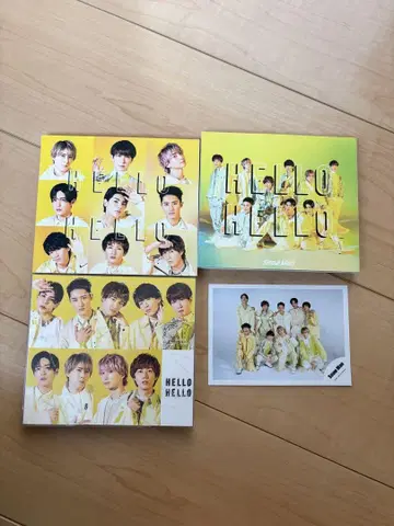 SnowMan HELLO HELLO CD+DVD/브로마이드 세트